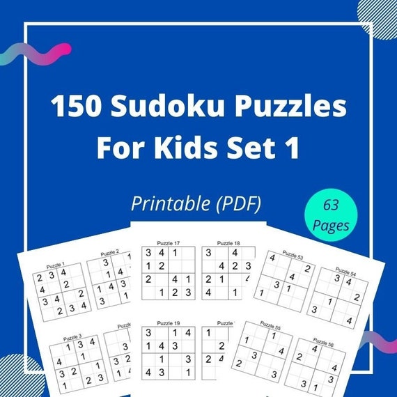 4x4 Sudoku for Kids with numbers - Sudoku Online