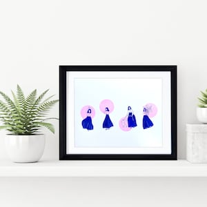 Daily Hanbok | Risograph Print 10x8