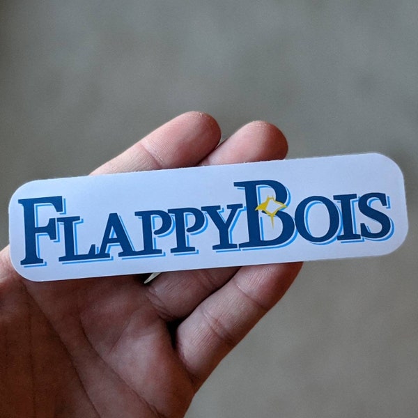 Flappy Bois Sticker - Tampa Bay Rays