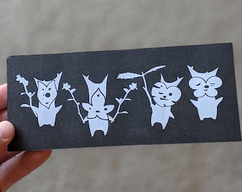 Zelda Breath of the Wild - Korok Decal Stickers