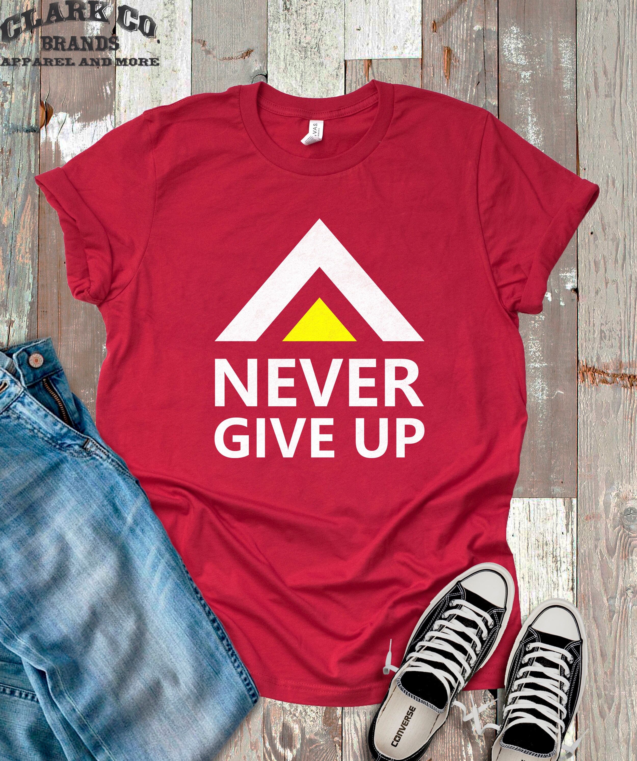Never Give Up tshirt design Buy tshirt designs