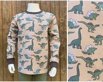 Bio Shirt Pullover Dinosaurier