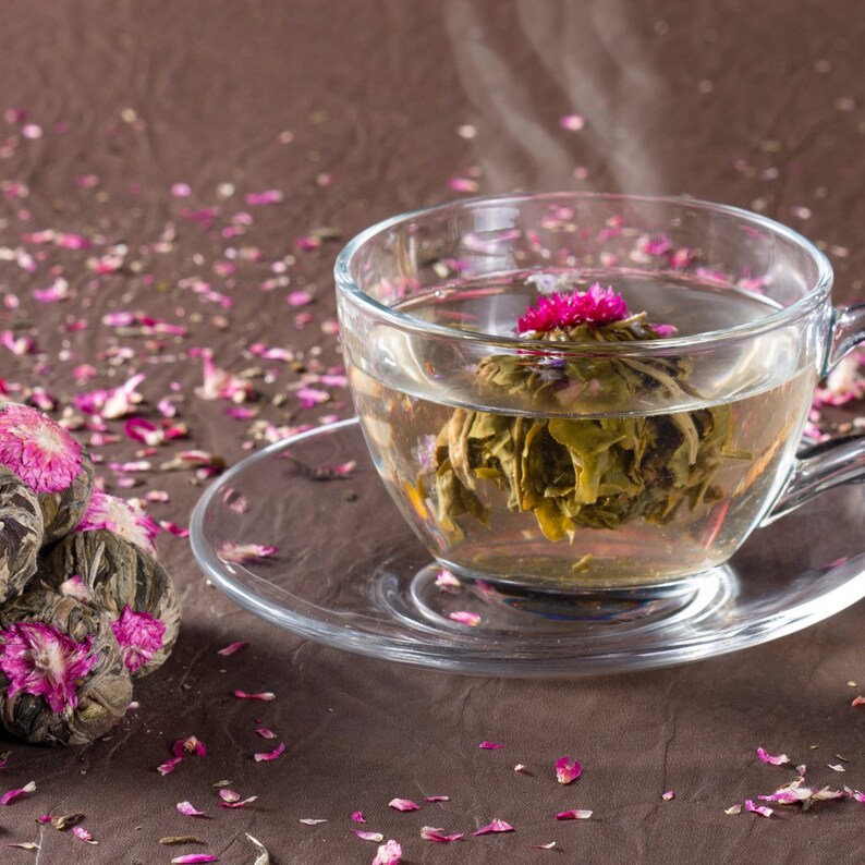 Blooming Tea Tea Gift Flowering Tea Etsy