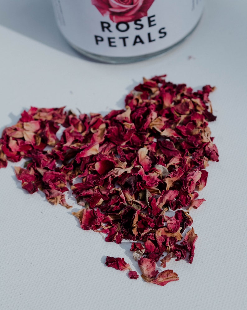 1 LB BULK Dried Red Rose Petals // Dried Rose Petals // Rose Etsy