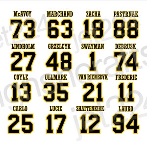 Boston Bruins 1940-41 jersey artwork, This is a highly deta…