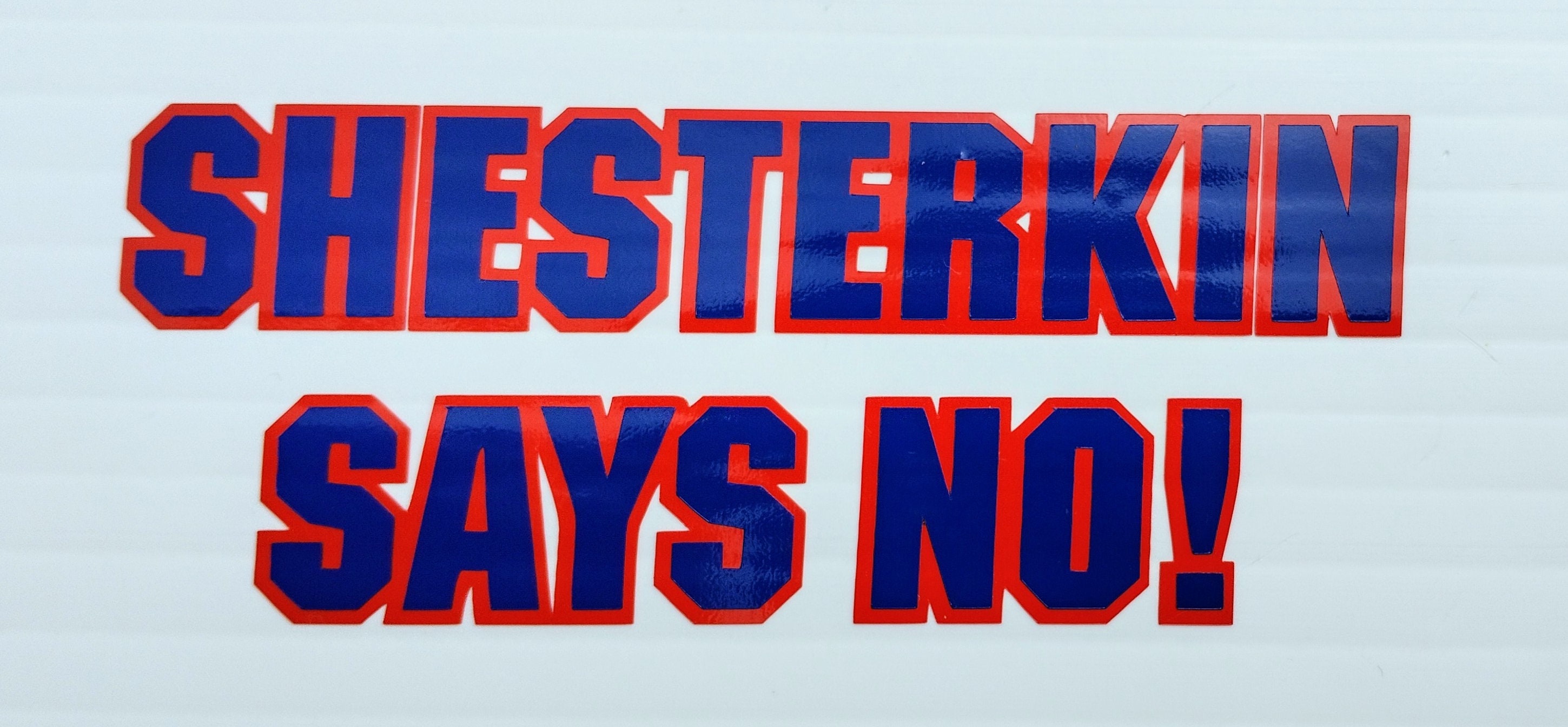 Igor Shesterkin New York Rangers Jersey Heart Colour Sticker for