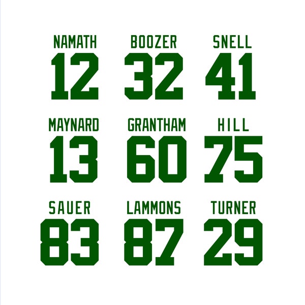 New York Jets Vinyl Sticker Decals