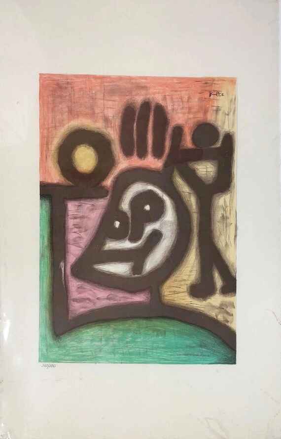 Paul Klee death and Fire Limited Edition Number Etsy
