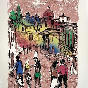 Shlomo - Jerusalem Limited Edition 94/150 20x26