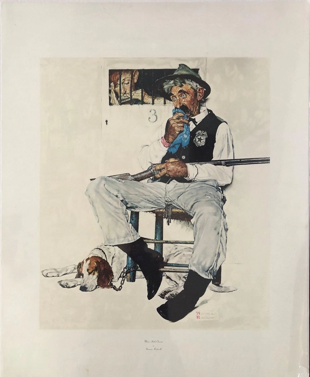 Norman Rockwell Music Hath Charms Etsy