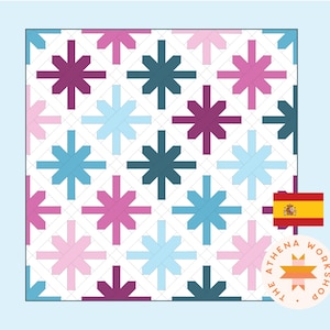 ESPAÑOL Patrón de Quilting/Patchwork PDF - Supergalactic