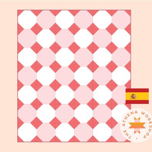 ESPAÑOL Patrón de Quilting/Patchwork PDF - Parisienne