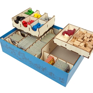Carcassonne Box Einsatz und Organizer