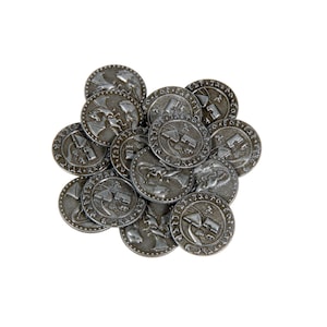 Pièces de jeu sur le thème Dragons - Petites 20 mm (paquet de 15)
