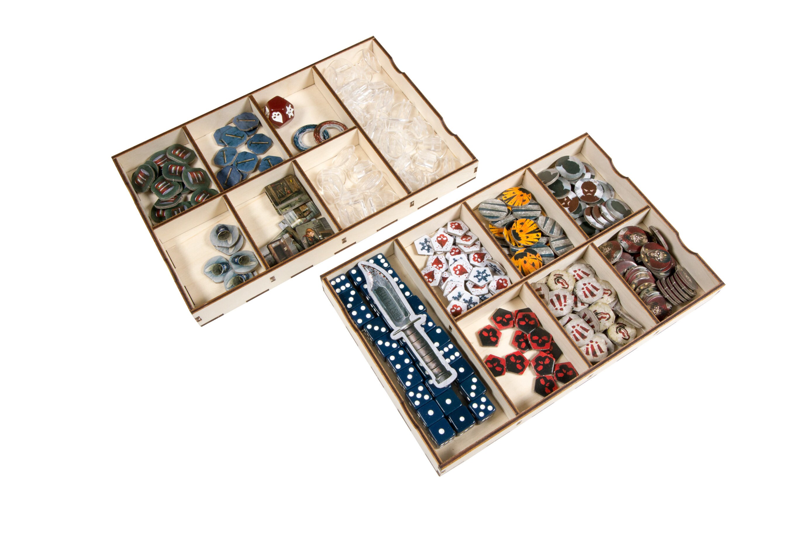 Dead of Winter - Long Winter Organizer - Game Storage Tray - Broken Dead of Winter - Long Winter Organizer - Game Storage Tray - Broken