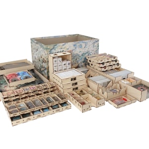 Frosthaven Game Organizer with Monster Trays