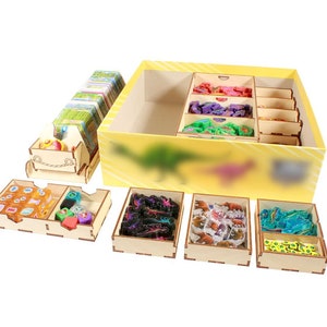 Dinosaur World Compatible Game Organizer