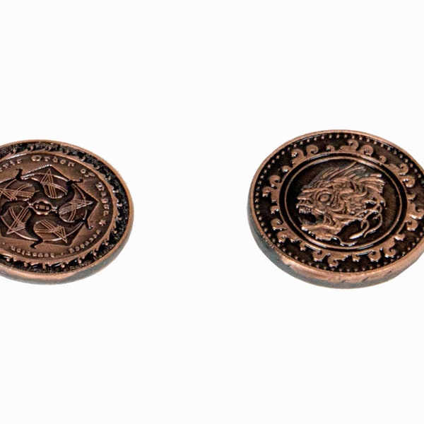 Fantasy Coins - Cthulhu Copper