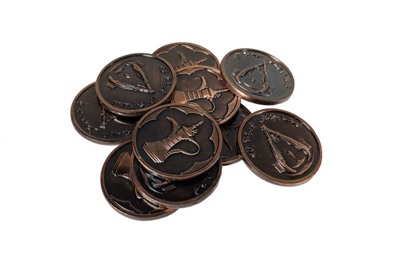 Fantasy Coins Assassins Guild Copper image 1