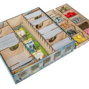 Organizador de jogos compatível com Imperial Settlers
