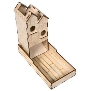Mini Würfelturm - Vogelhaus