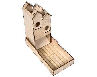 Mini Dice Tower - Birdhouse