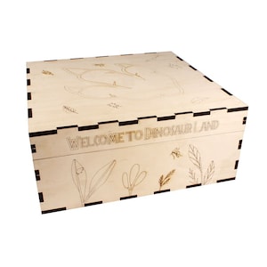 Mejora de caja compatible con Dinosaur Island