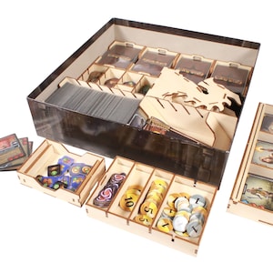 Organizador de juegos compatible con Clank! y Clank! In Space!