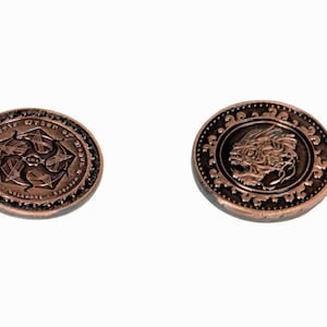 Monedas de fantasía: cobre de Cthulhu
