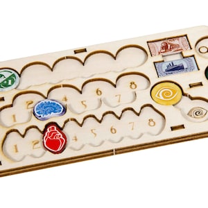 Eldritch Horror Spielertafel (4)