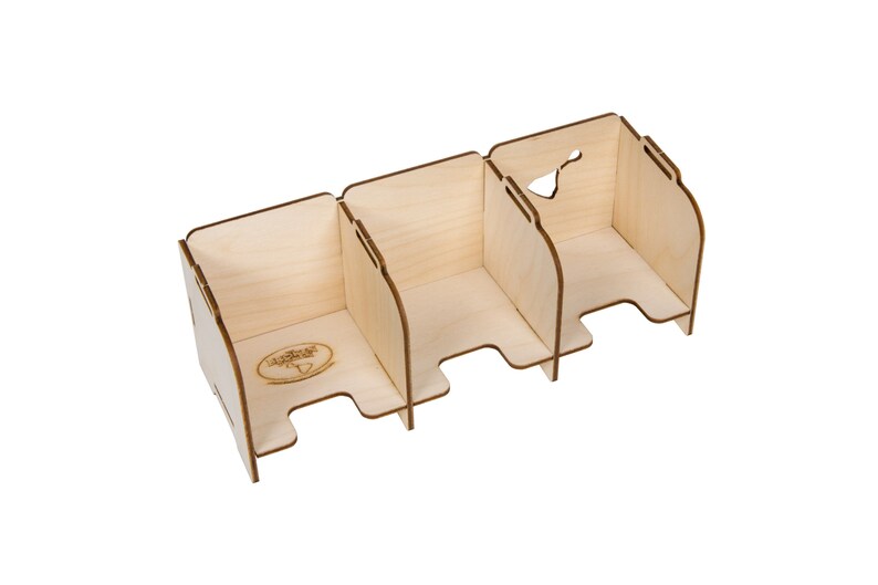 Stacking Tabletop Card Holder Standard 3 Tray Etsy