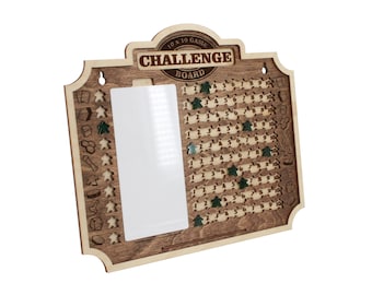 10x10 Game Tracker / Board Game Tracker / Game Challenge Board / Board ...