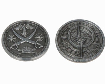 Monedas de fantasía - Plata pirata