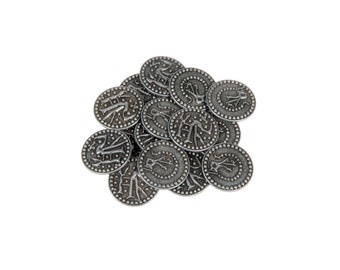 Anglo-Saxon Themed Gaming Coins - Small 20mm (15-Pack)