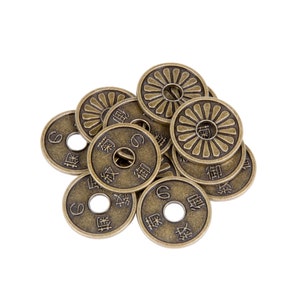 Pièces de jeu sur le thème du Japon - Moyenne 25 mm (paquet de 12)