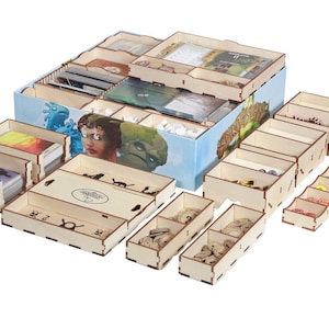 Met Spirit Island compatibele game-organisatoren