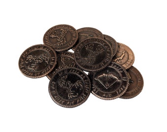 Fantasy Coins - Elven Copper Piece