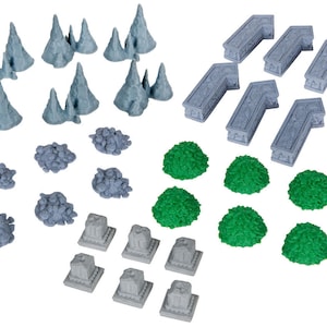 Accessori Dungeon compatibili con Gloomhaven: Adventure Pack 2