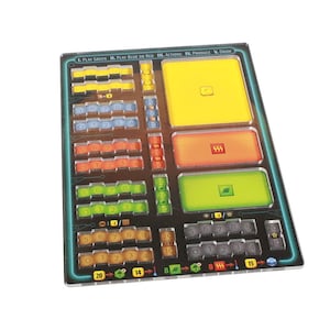 Terraforming Mars: Ares Expedition Compatible Acrylic Overlays (4)