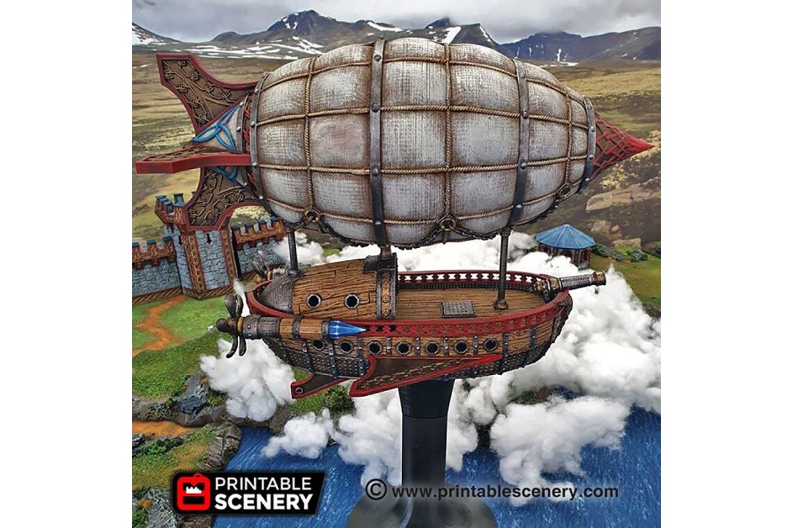 The Dwarven Airship | Etsy