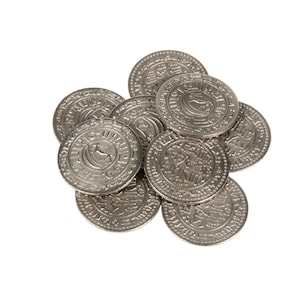 Mongol Themed Gaming Coins - Large 30mm (9-Pack)