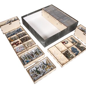 Organizador de juegos compatible con Dead of Winter®: The Long Night
