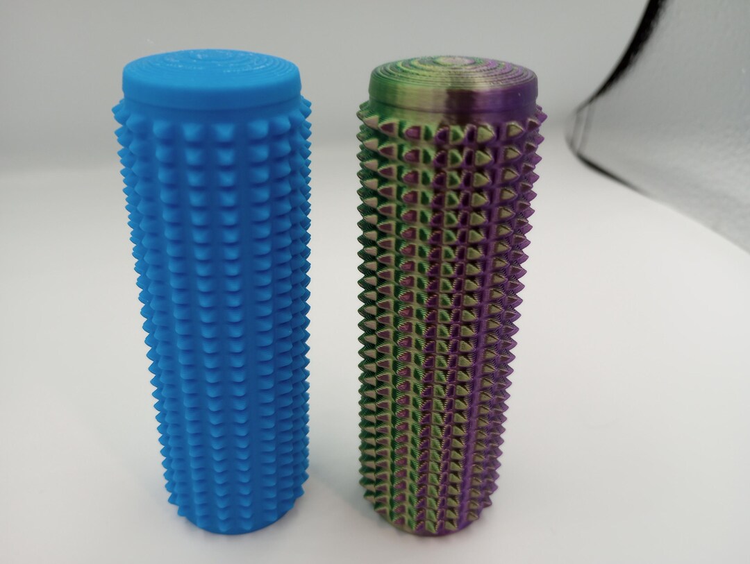 Set of 2 Fidget Stim Rollers- Textured Spiky Sensory Grounding Relief ...