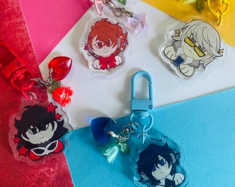 Persona Protag Phone Charms