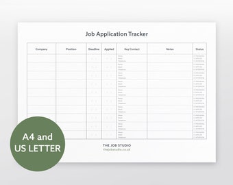 Accomplishment Tracker - Printable Interview Prep Job Search Planner Professional Development Worksheet Planner Personal Planner