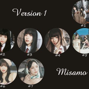 MISAMO Pinback Buttons