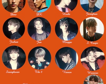 Seventeen Non-Transparent Fan / Picket / Image Picket