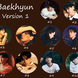 Baekhyun Pinback Buttons