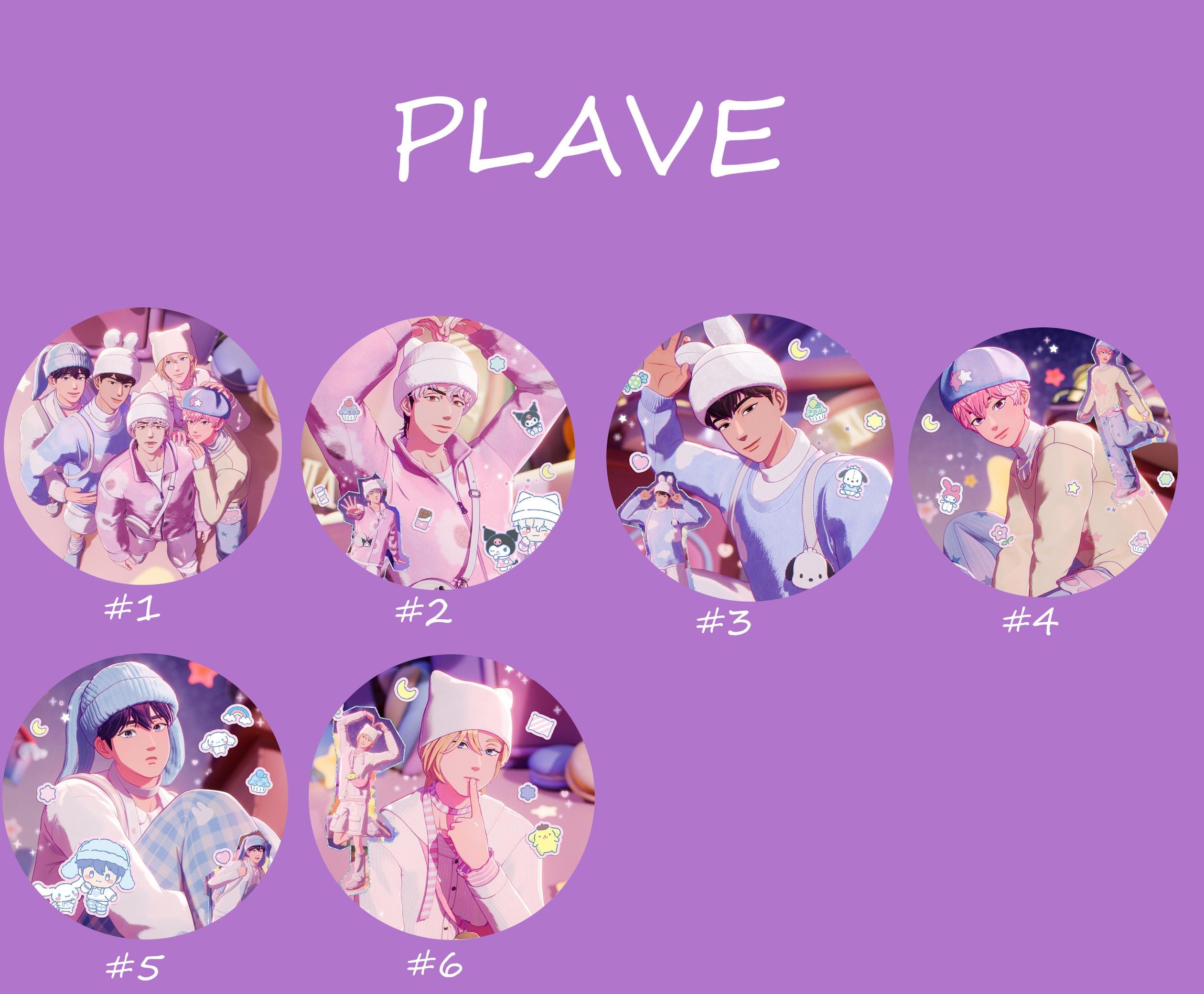 アイドル PLAVE EMBLEM PIN BADGE PLAVE [2025 Tour Encore] Hide And
