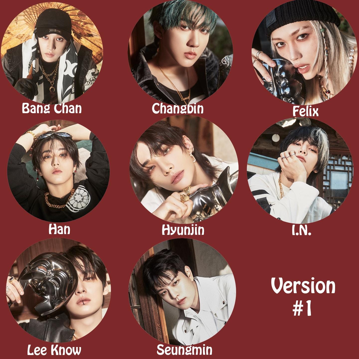Stray Kids SKZ MANIAC Fan (uchiwa) - Lee Know Stray Kids SKZ
